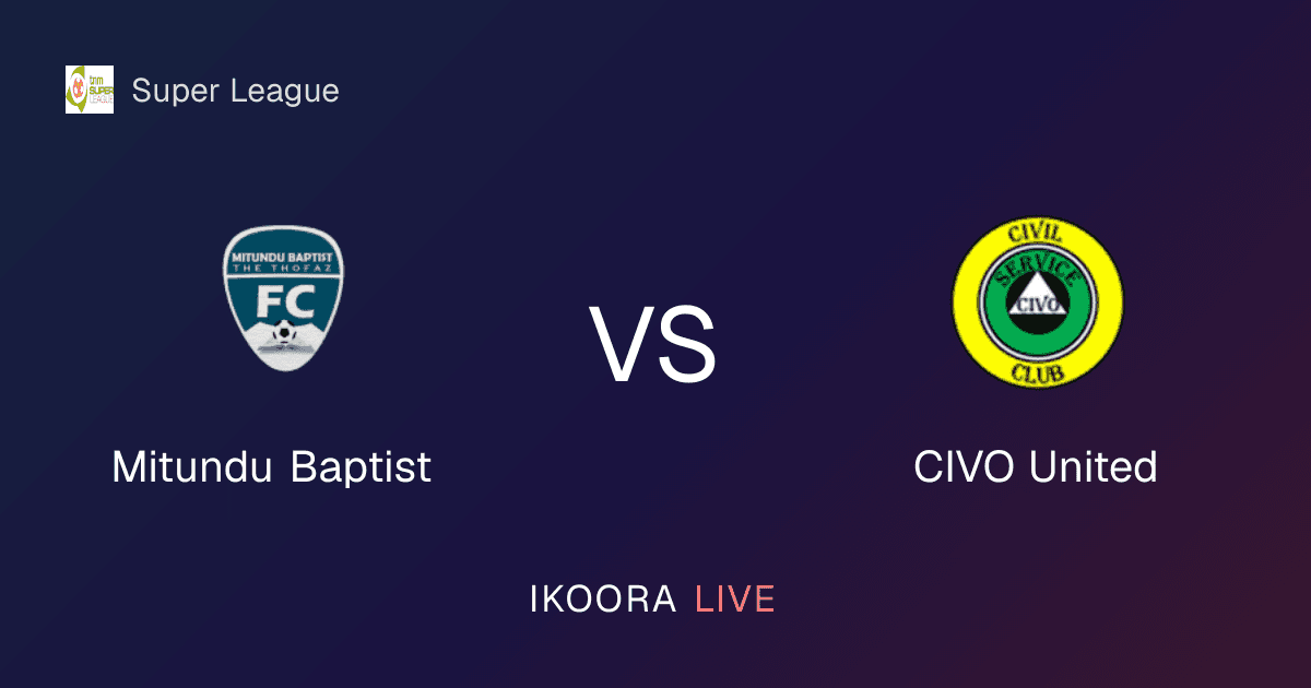 معاينة مباشرة: ميتوندو المعمداني ضد سيفو يونايتد