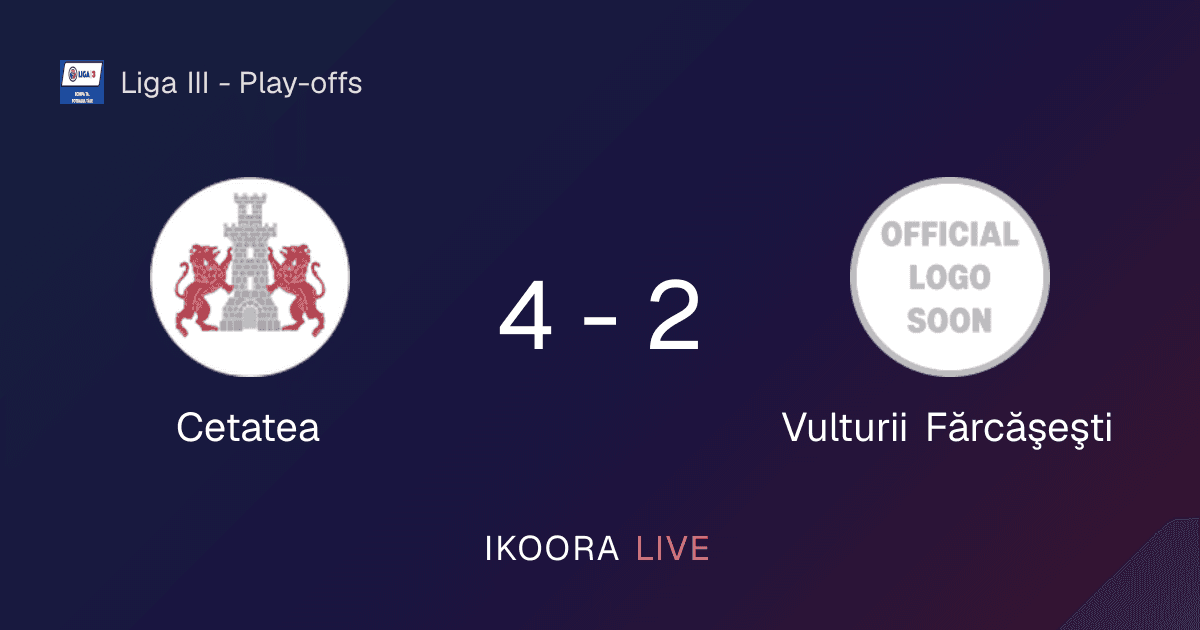 Match Report: Cetatea vs Vulturii Fărcăşeşti