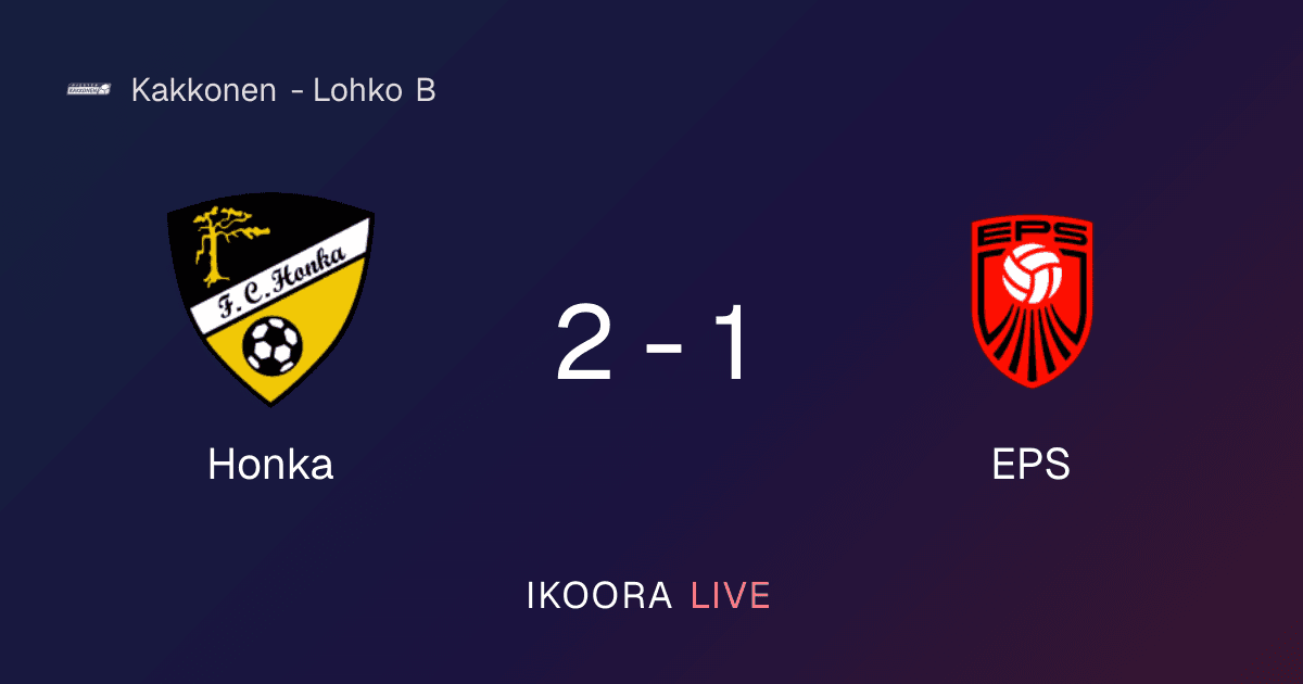 Match Report: Honka vs EPS