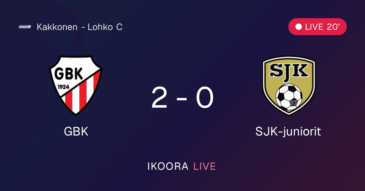 Live Preview: GBK vs SJK-juniorit