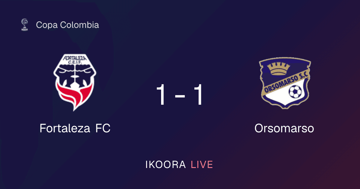Match Report: Fortaleza FC vs Orsomarso