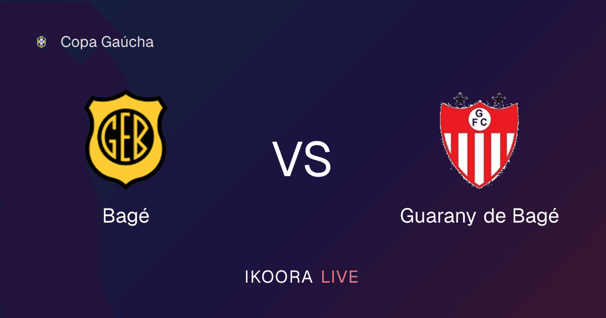 Match Preview: Bagé vs Guarany de Bagé