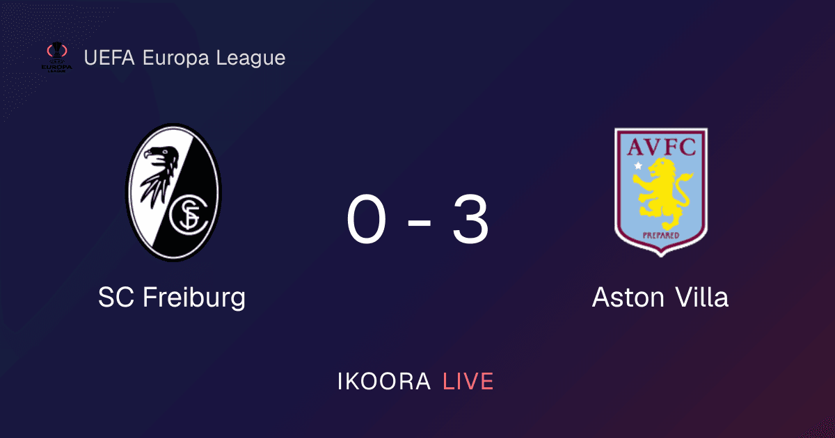 Match Report: SC Freiburg vs Aston Villa