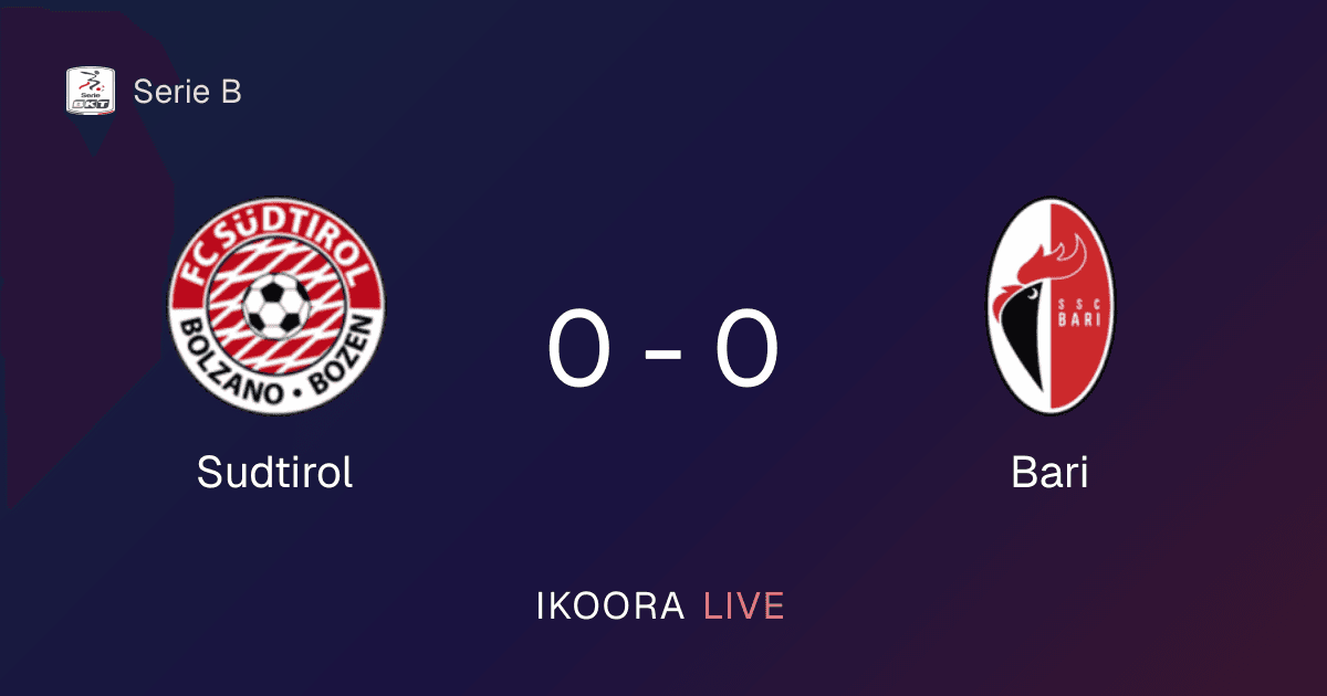 Match Report: Sudtirol vs Bari