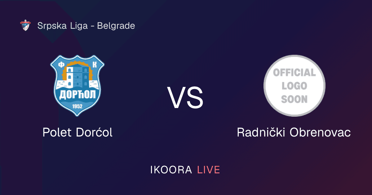 Live Preview: Polet Dorćol vs Radnički Obrenovac