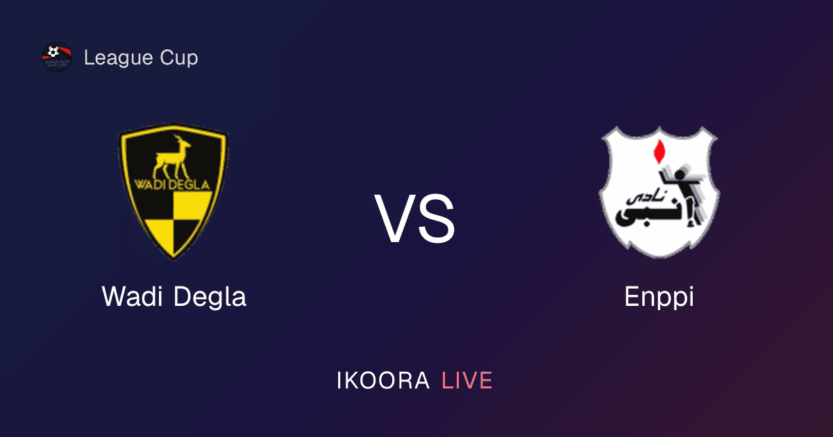 معاينة مباشرة: وادي دجلة ضد إنبي