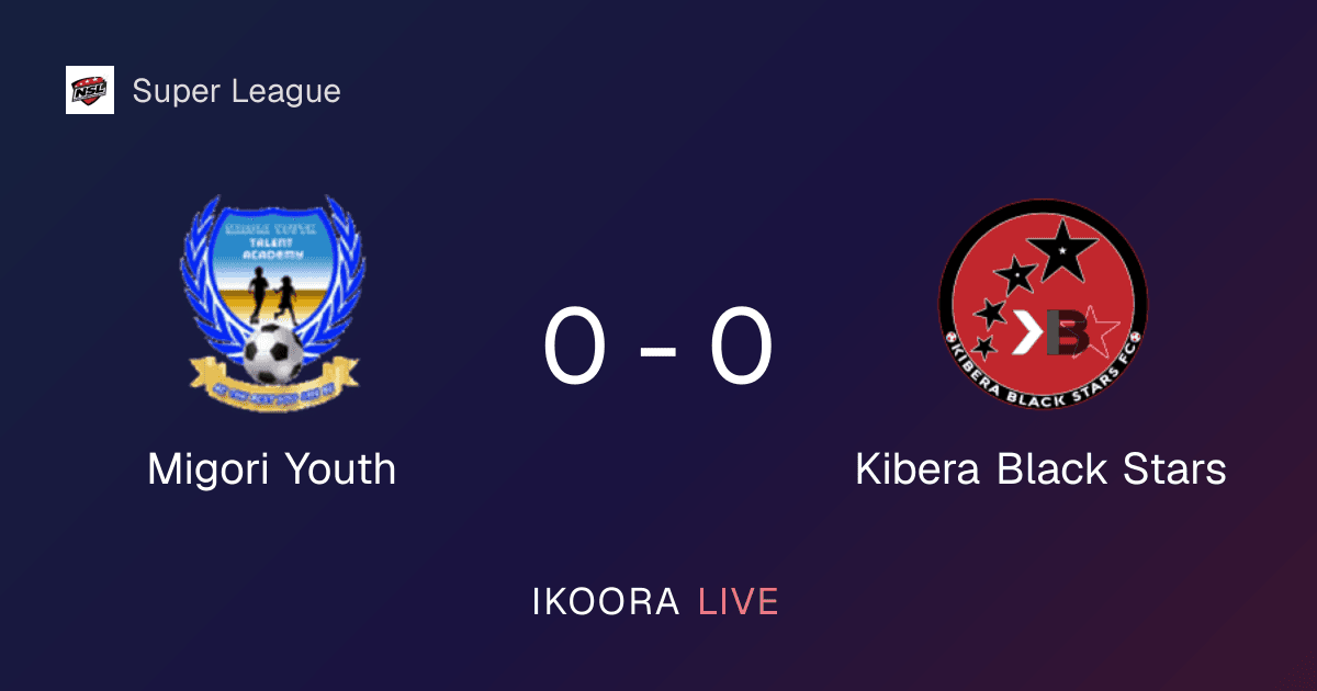 Match Report: Migori Youth vs Kibera Black Stars
