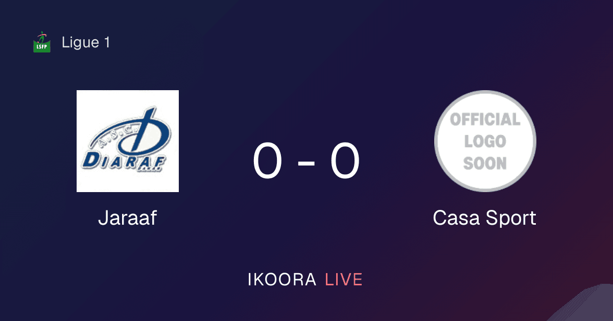 Match Report: Jaraaf vs Casa Sport