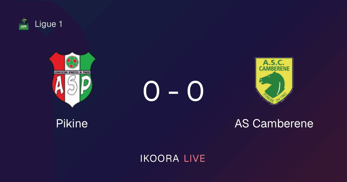 Match Report: Pikine vs AS Camberene