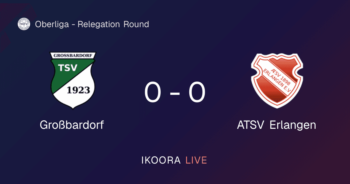 Match Report: Großbardorf vs ATSV Erlangen