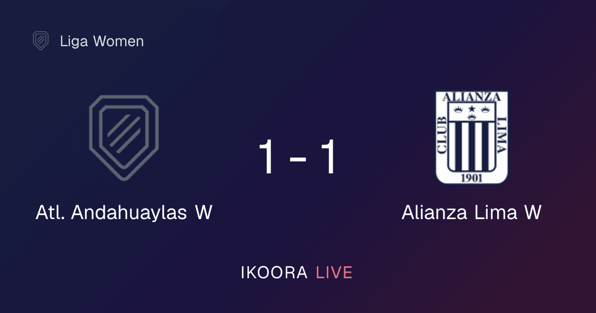 Match Report: Atl. Andahuaylas W vs Alianza Lima W