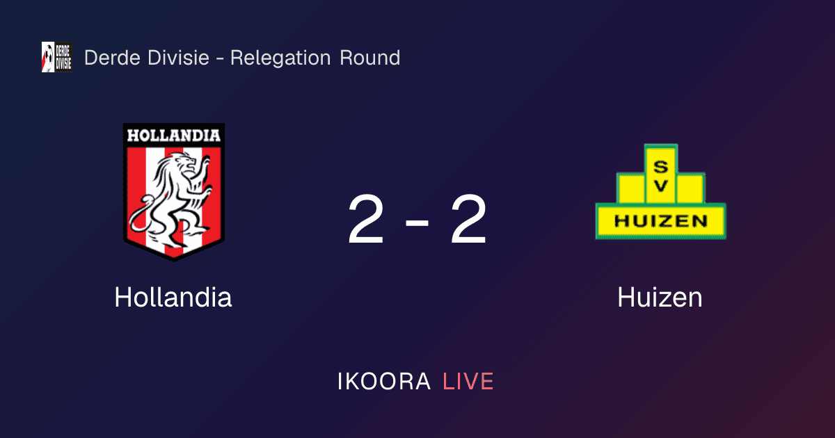 Match Report: Hollandia vs Huizen