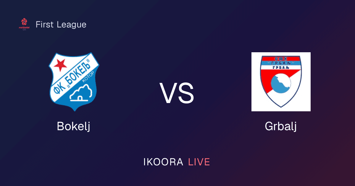 Live Preview: Bokelj vs Grbalj