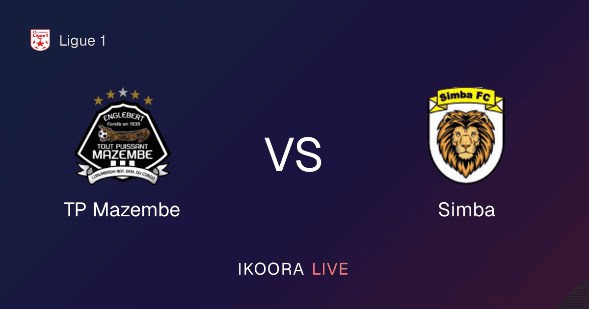 Live Preview: TP Mazembe vs Simba